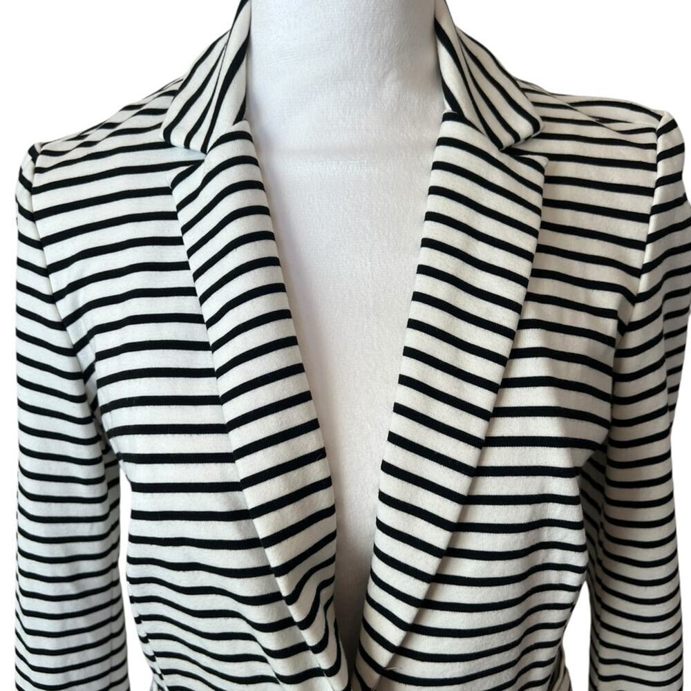 PHILOSOPHY REPUBLIC CLOTHING PETITE STRIPED BLAZER/JACKET - Picture 4 of 8